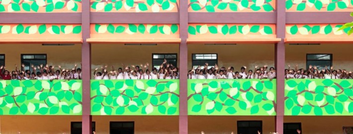 La Nawa Maskal School a Jareya, in una foto di Gianni Oliva