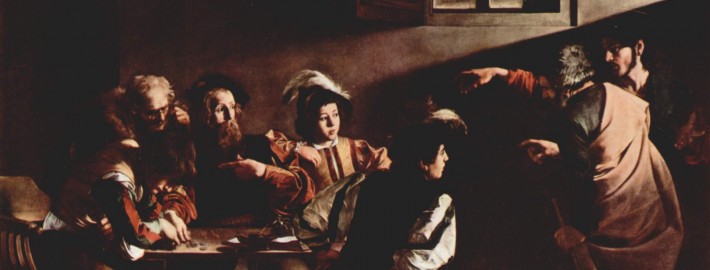 Caravaggio, Vocazione di San Matteo, Chiesa di San Luigi dei Francesi_Roma