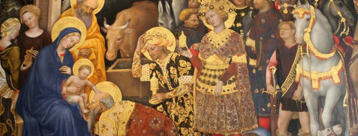 Adorazione dei Magi, Gentile da Fabriano, Galleria degli Uffizi, Firenze