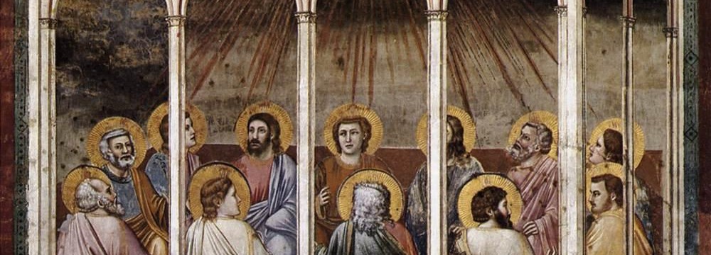Giotto di Bondone, Pentecoste, Cappella degli Scrovegni, Padova